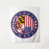 Maryland Wandteppich (Vorderseite)