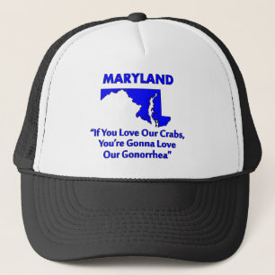 Maryland - Wenn du unsere Krabben liebst... Truckerkappe