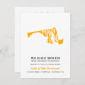 MARYLAND Wir haben neue Adresse Neue Zuhause versc Postkarte (Vorne/Hinten)