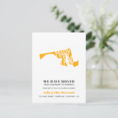 MARYLAND Wir haben neue Adresse Neue Zuhause versc Postkarte (Stehend Vorderseite)