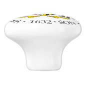 Maryland-Zeichen Keramikknauf (Seitenansicht)