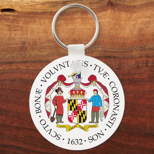 Maryland-Zeichen Schlüsselanhänger (Vorderseite)