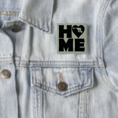 Maryland Zuhause Heart Staat Button Abzeichen Butt (Beispiel)