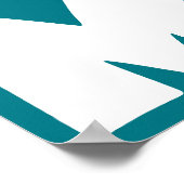 Maryland Zuhause Heart Staat Poster Sign (Ecke)