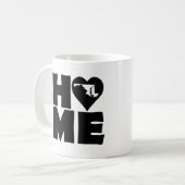 Maryland Zuhause Heart Staat Tasse oder Travel Mug (Vorderseite Links)