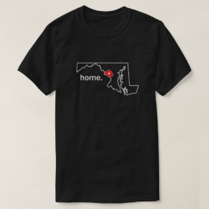 Maryland-Zuhause-Landkreis-T - Shirt - Montgomery