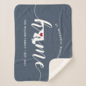 Maryland Zuhause Staat Personalisiert Sherpadecke (Vorderseite)