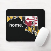 Maryland-Zuhause-Staats-Mausunterlage Mousepad (Mit Mouse)