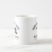 Maryland Zuhause Sweet Zuhause Family Monogram Tas Kaffeetasse (Mittel)