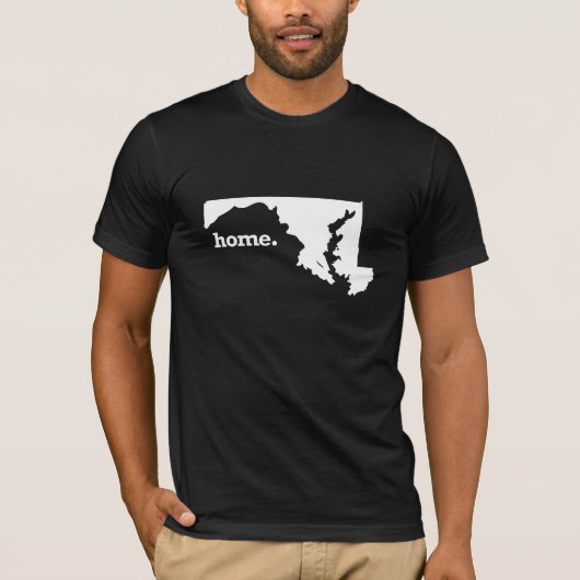 Maryland-Zuhause T-Shirt (Vorderseite)