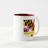 Maryland Zweifarbige Tasse (VorderseiteRechts)