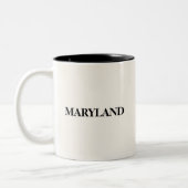 Maryland Zweifarbige Tasse (Links)