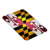 Marylander Flag Magnet (Rechte Seite)