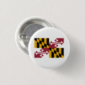 Marylander-Flagge, Flagge von Maryland Button (Vorne & Hinten)