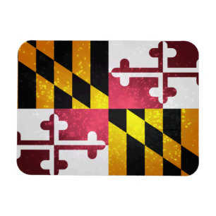 Marylander Flagge Magnet