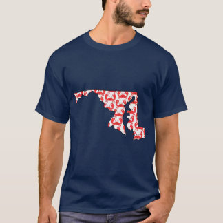 Marylands Weiß T-Shirt