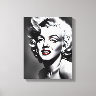Marylin Monroe Portrait Leinwanddruck