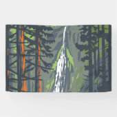 Marymere Falls Banner (Horizontal)