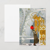 "Mary's Child" von Heinrich Lefler Dankeskarte (Vorne/Hinten)