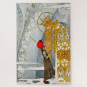 "Mary's Child" von Heinrich Lefler Puzzle (Vertikal)