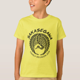 Marys Familien-T - Shirt - das Gelb des Kindes