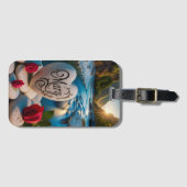 Mary's Heart in Mountain Valley Gepäckanhänger (Vorderseite (Horizontal))