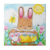 Marys Osterkörbe Fliese (Vorderseite)