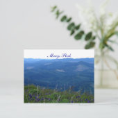 Marys Peak Postkarte (Stehend Vorderseite)
