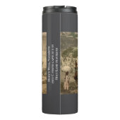 Mary's Well Bible Scene Thermosbecher (Rückseite)