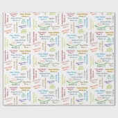 März, 11 Geburtstagsgeschenkpapier Geschenkpapier (Flach)