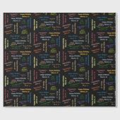 März, 12 Geburtstagsgeschenkpapier Geschenkpapier (Flach)