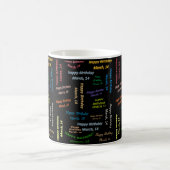 März, 14 Tasse zum Geburtstag (Mittel)