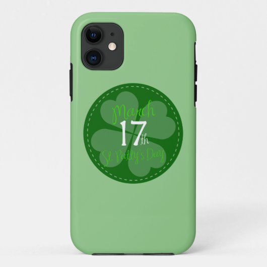 März 17. St. Patty's Day Celebration Case-Mate iPhone Hülle (Rückseite)