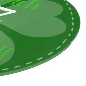 März 17. St. Patty's Day Celebration Schneidebrett (Ecke)