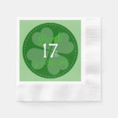 März 17. St. Patty's Day Celebration Serviette (Vorderseite)