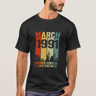 März 1991 31 Jahre Phantastisch T-Shirt