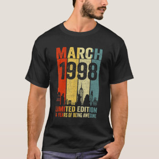 März 1998 24 Jahre Phantastisch T-Shirt