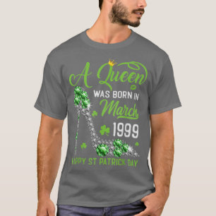 März 1999 24. Geburtstag Happy St Patrick's Day Sh T-Shirt