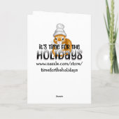 März 1. National Pig Day Funny Holidays Karte (Rückseite)