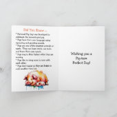 März 1. National Pig Day Funny Holidays Karte (Innenseite)