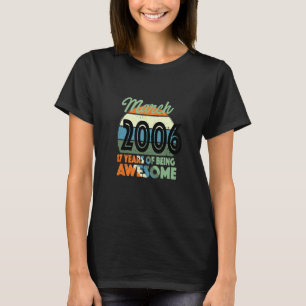 März 2006 17. JAHRE Phantastisch 17 JAHRE T-Shirt
