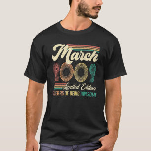 März 2009 13 Jahre alt Geburtstag T-Shirt