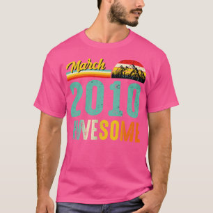 März 2010 Geburtstagsgeschenk Shirt Vintager März 