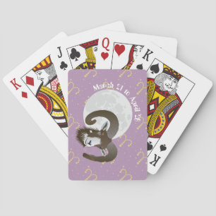 März 21 bis 20. April Spielkarten