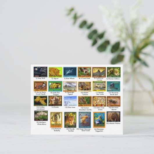 März 31, 2018, Indexseite, Packung mit 24 Postkarte (Stehend Vorderseite)