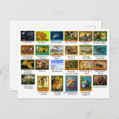 März 31, 2018, Indexseite, Packung mit 24 Postkarte (Vorne/Hinten)