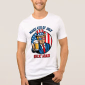 März 4. Juli Tri-Blend Shirt (Vorderseite)
