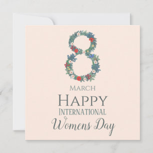 März 8 Internationaler Frauentag