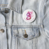 März 8. Internationaler Frauentag Button (Beispiel)
