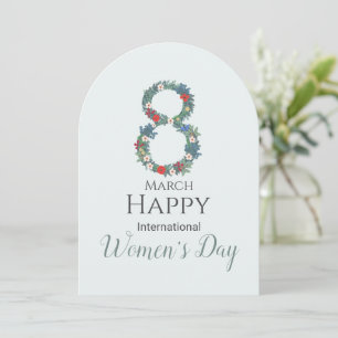 März 8 Internationaler Frauentag Einladung